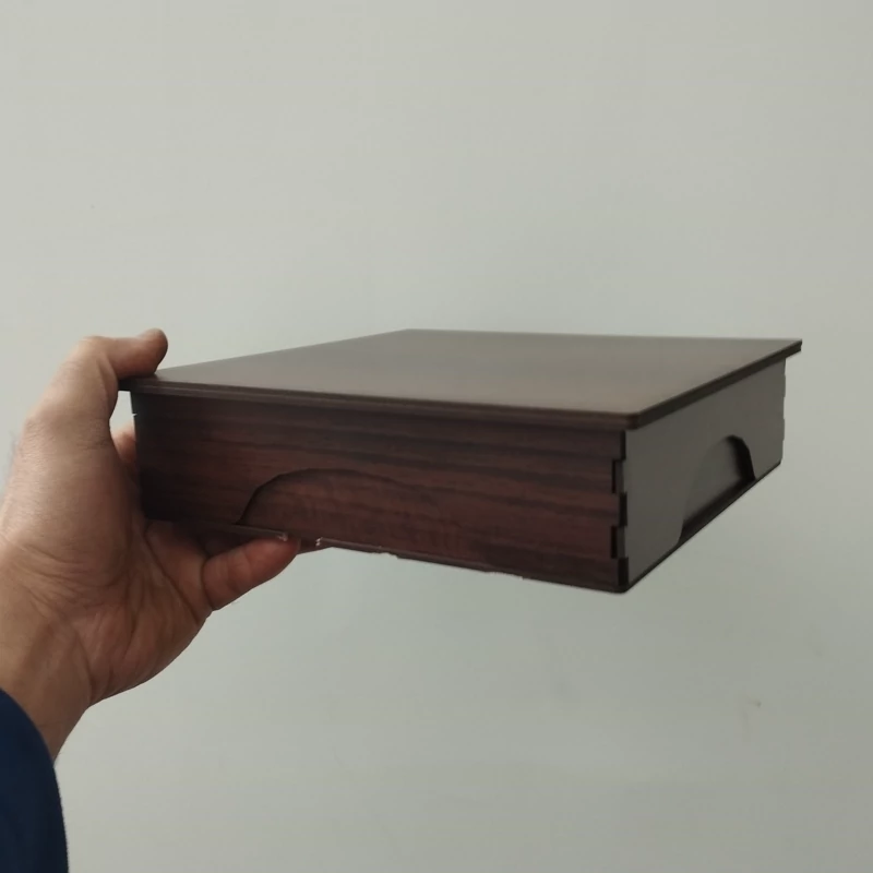 جعبه هدیه چوبی کد 7(20در20در5) (پس کرایه)