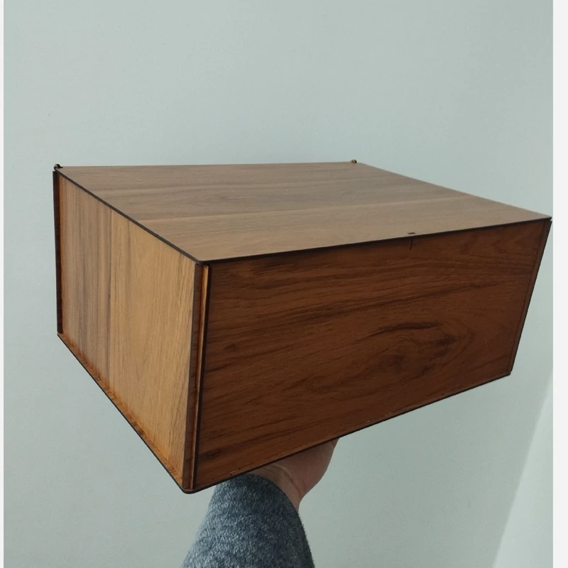 جعبه هدیه چوبی کد14( 35 در 25 در ارتفاع 15) (پس کرایه)