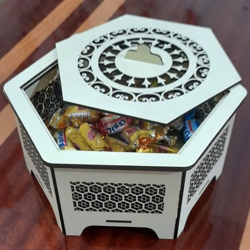 شکلات خوری چوبی (پس کرایه)