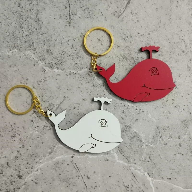 جاسوئیچی چوبی طرح نهنگ (پس کرایه)