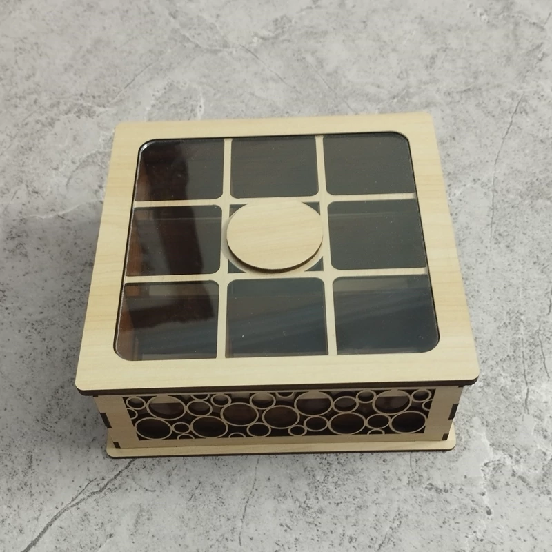 جا آجیلی چوبی درب دار (پس کرایه)